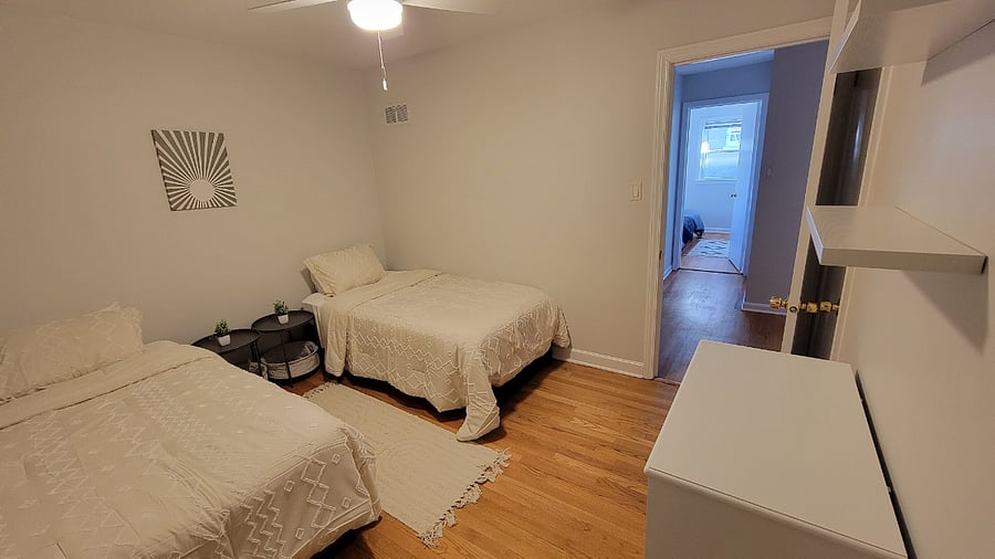 3rd Bedroom- 2 twin beds