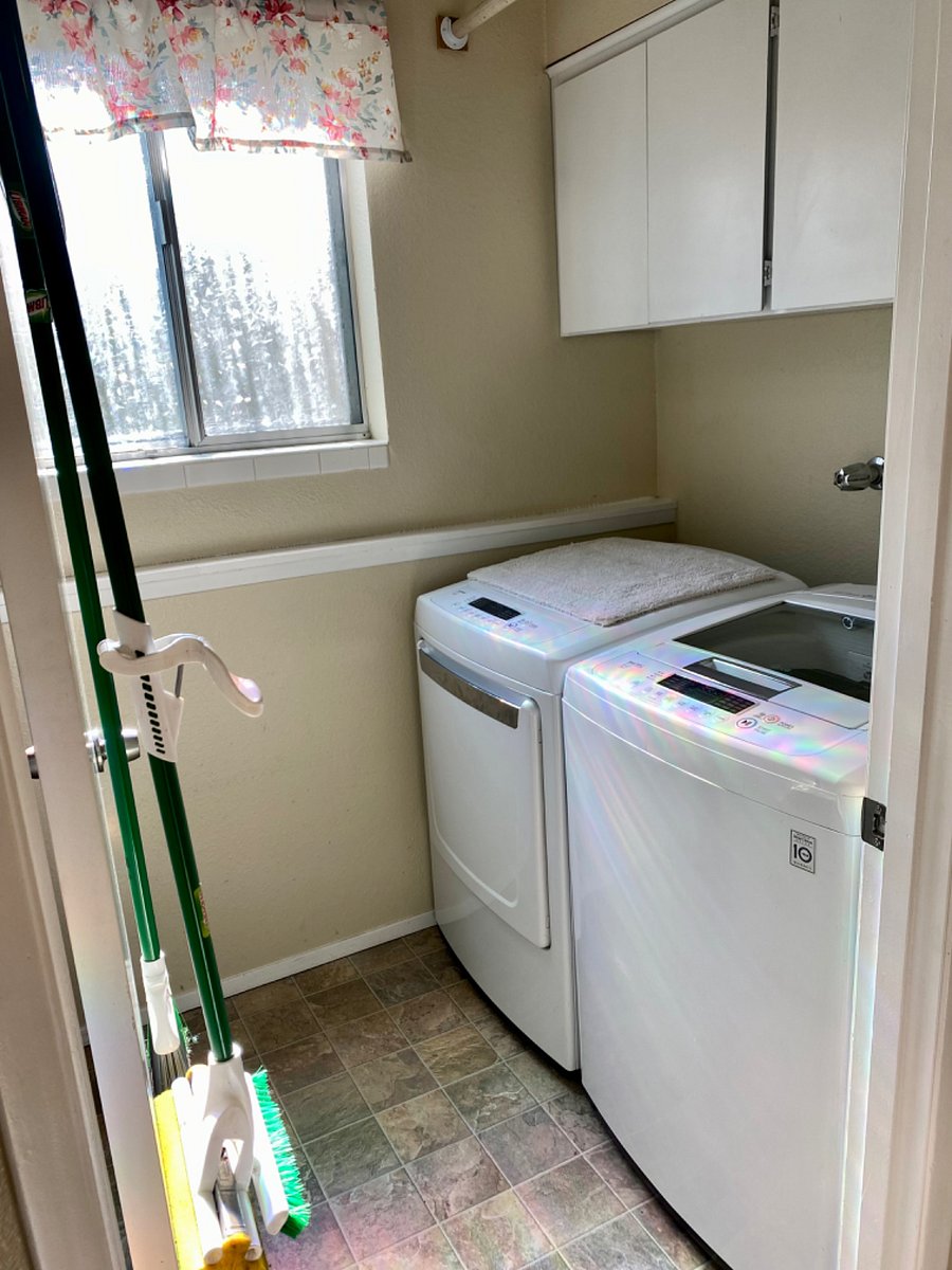Laundry room.