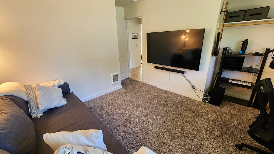 Office & home theater w/ sleeper sofa