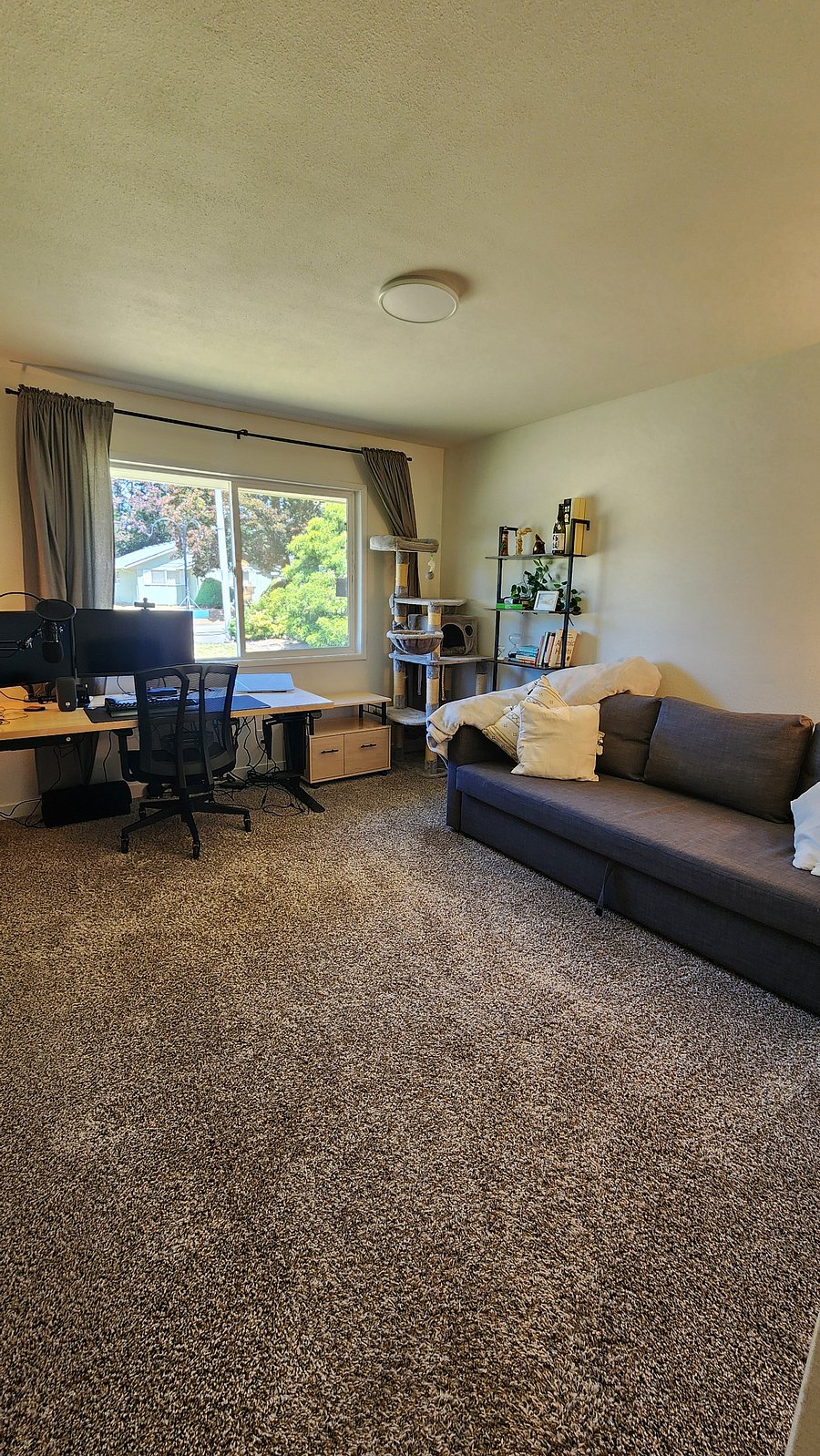 Office & home theater w/ sleeper sofa