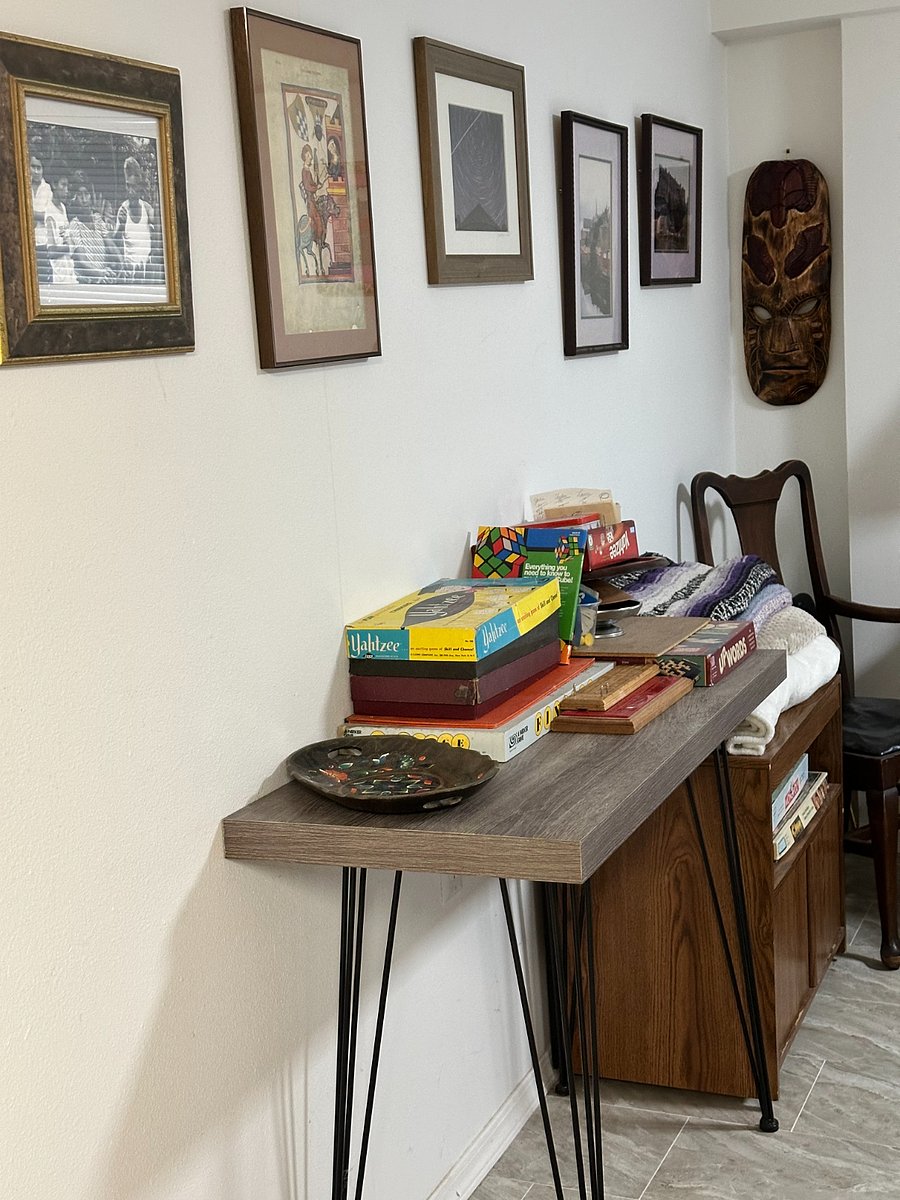 Ground floor common room game table.