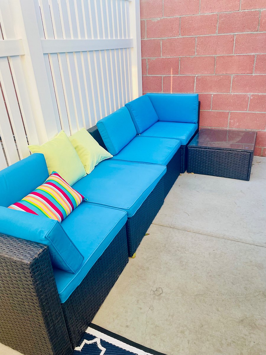 Private patio area