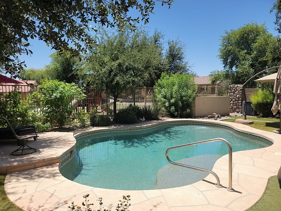 Saltwater pool