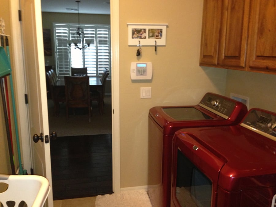 Washer and dryer in home