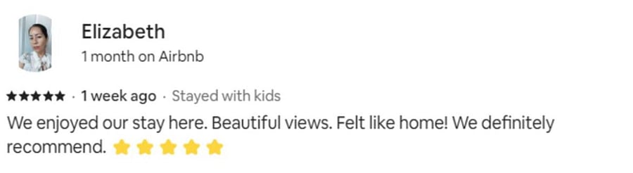 Its our pleasure to provide you with a memorable experience!