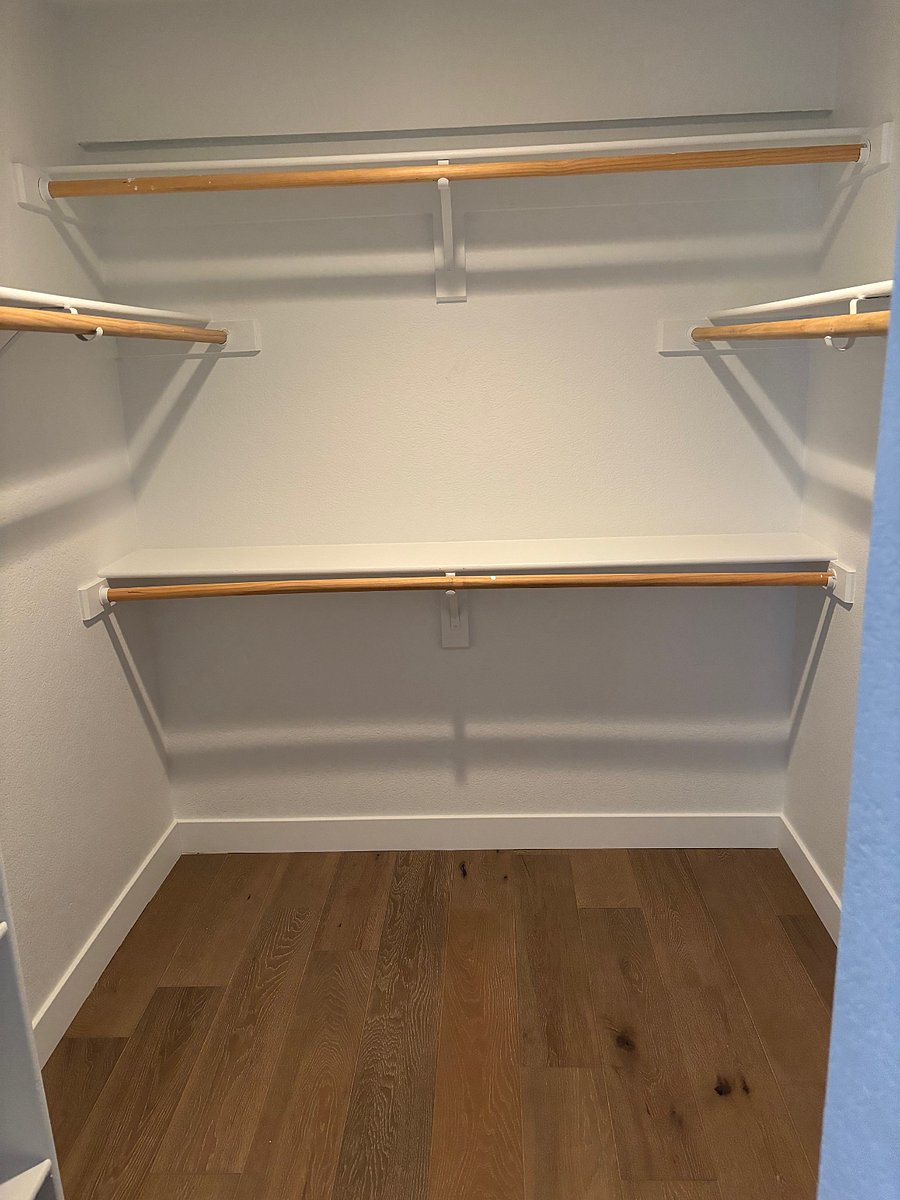 Primary closet