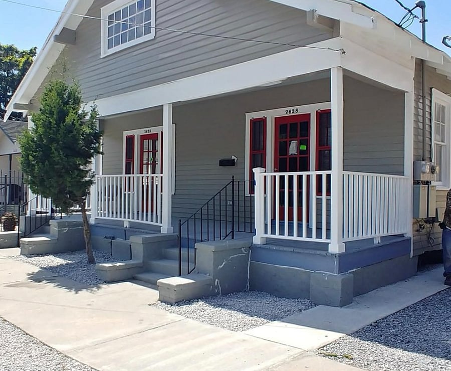Front of the house.  
