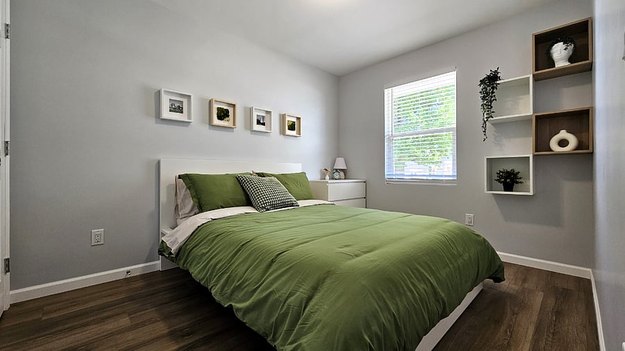 Green Bedroom