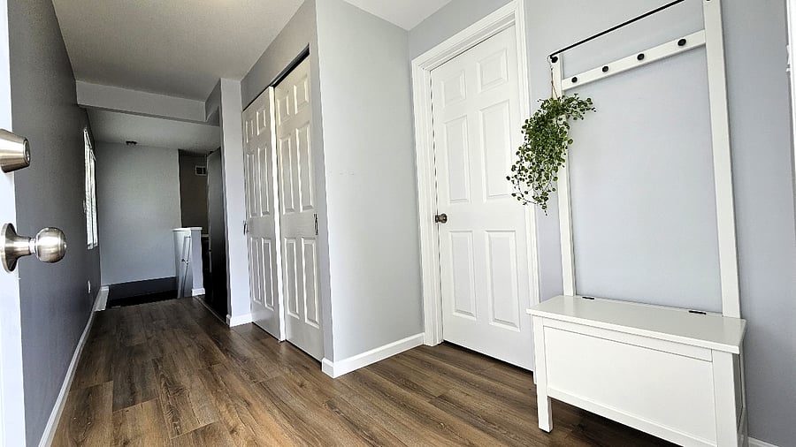 Back door hallway