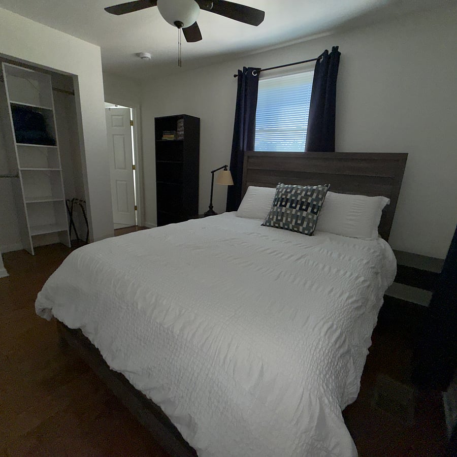 Queen bed
