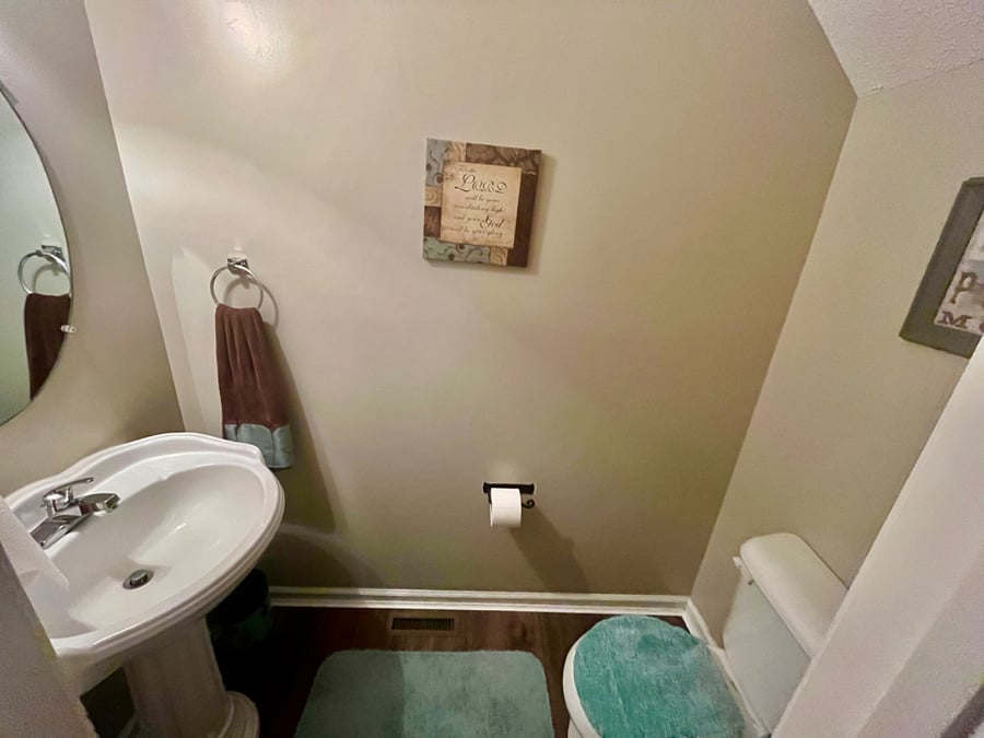 Living room bathroom