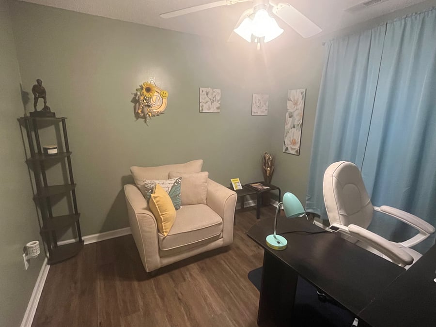 Upstairs office (or playroom)