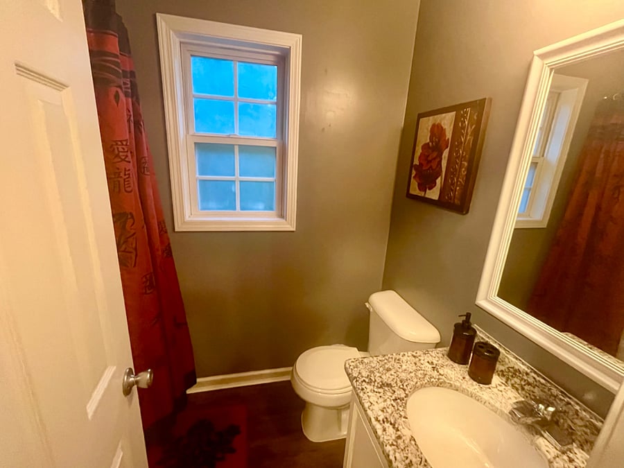 Upstairs bathroom