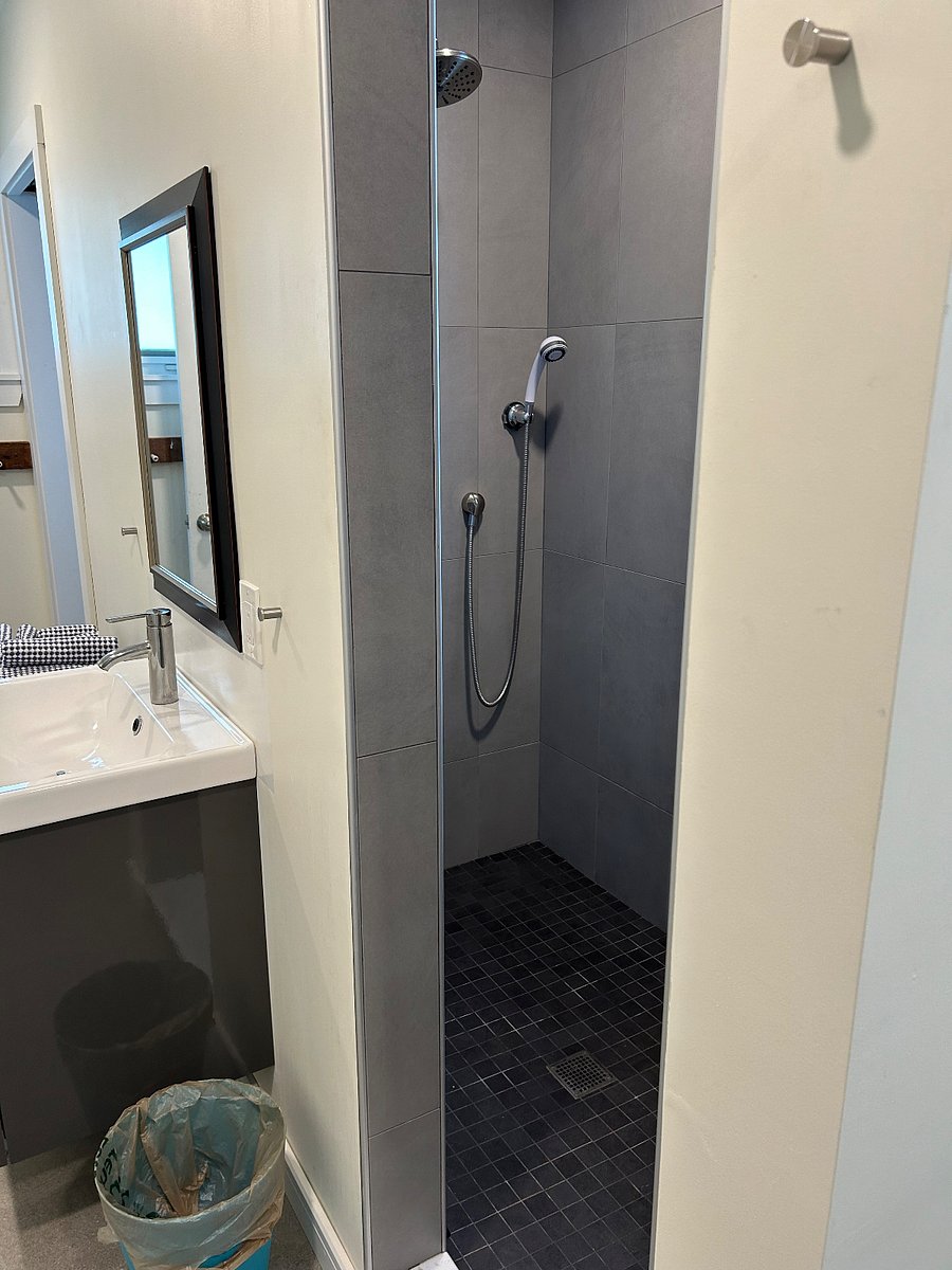 Large shower