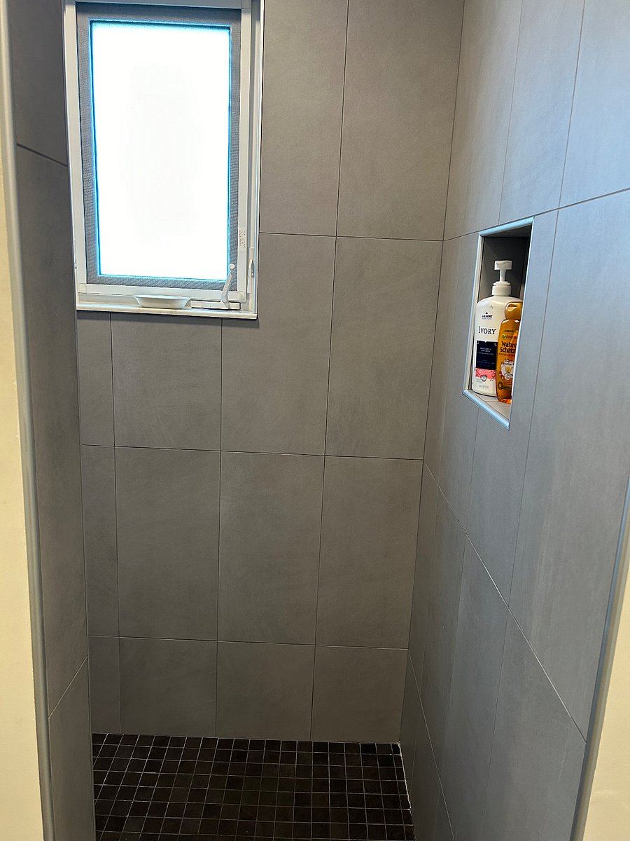 Large shower