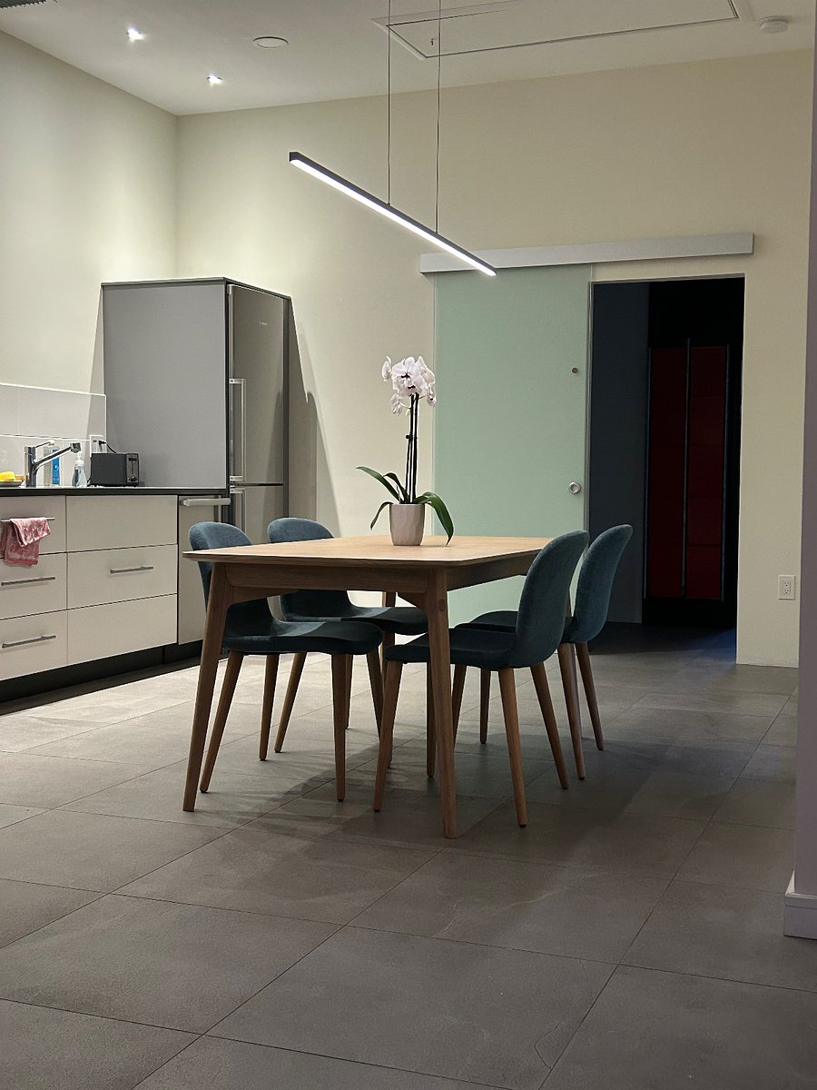 Dining and Kitchen. All European appliances.