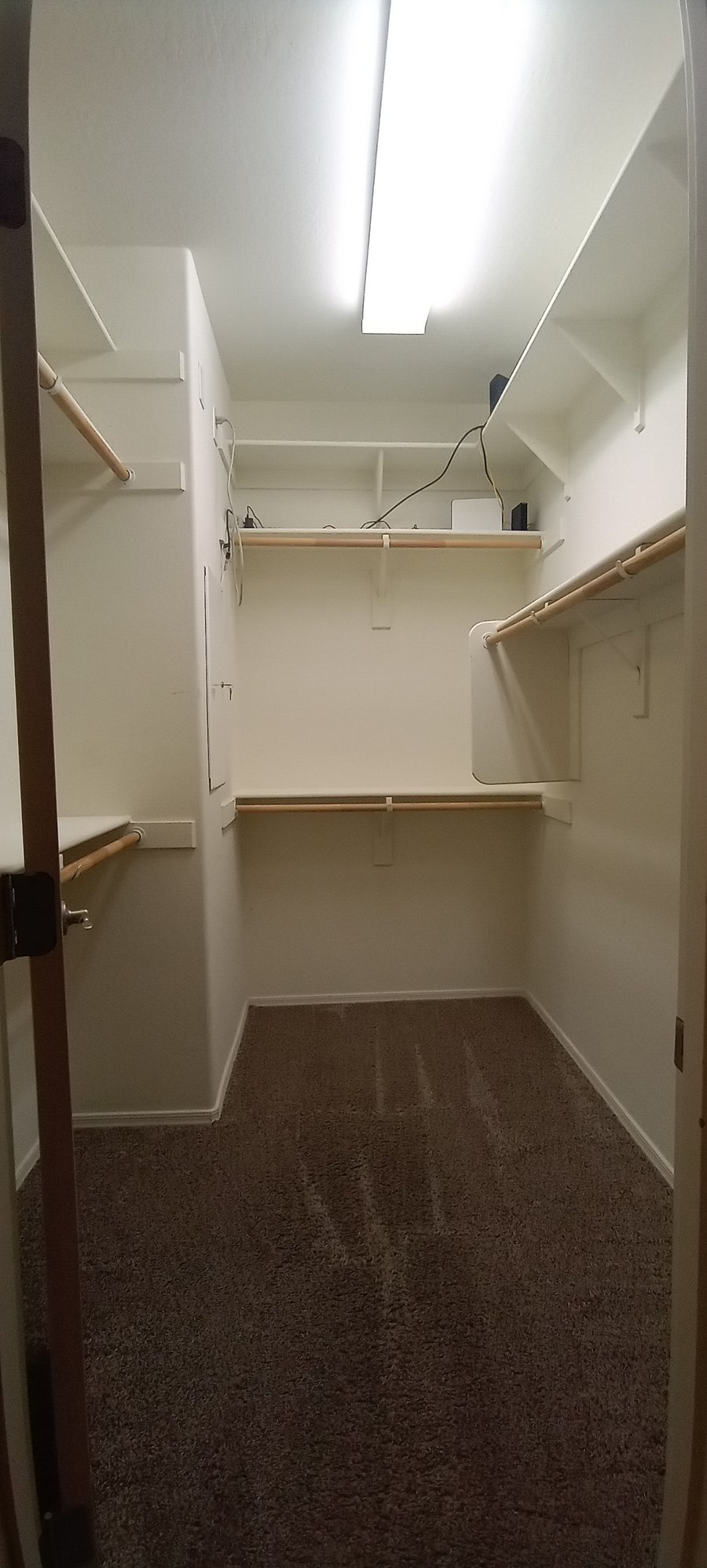 Spacious Master Closet
