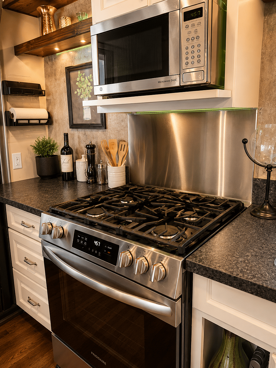 Range and oven
