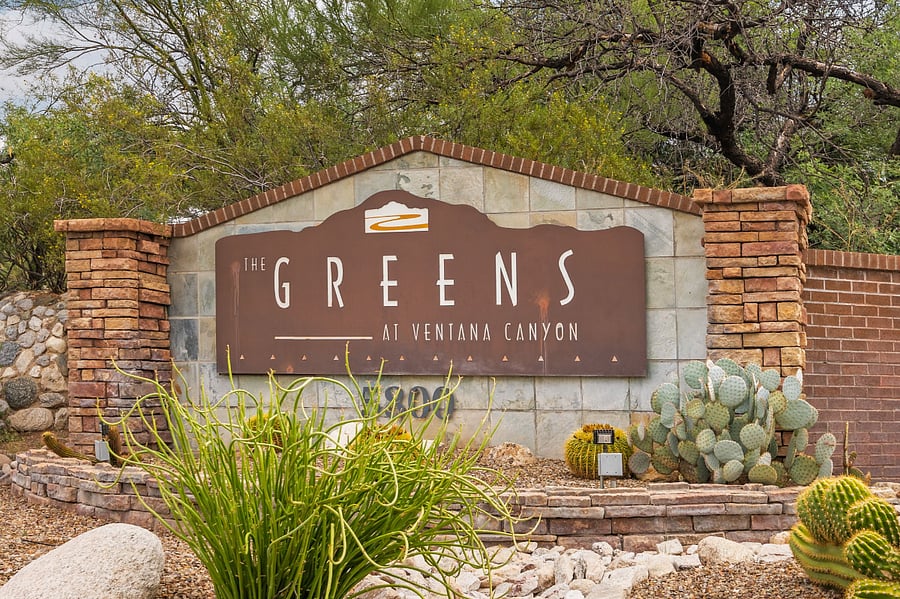 Entrance sign