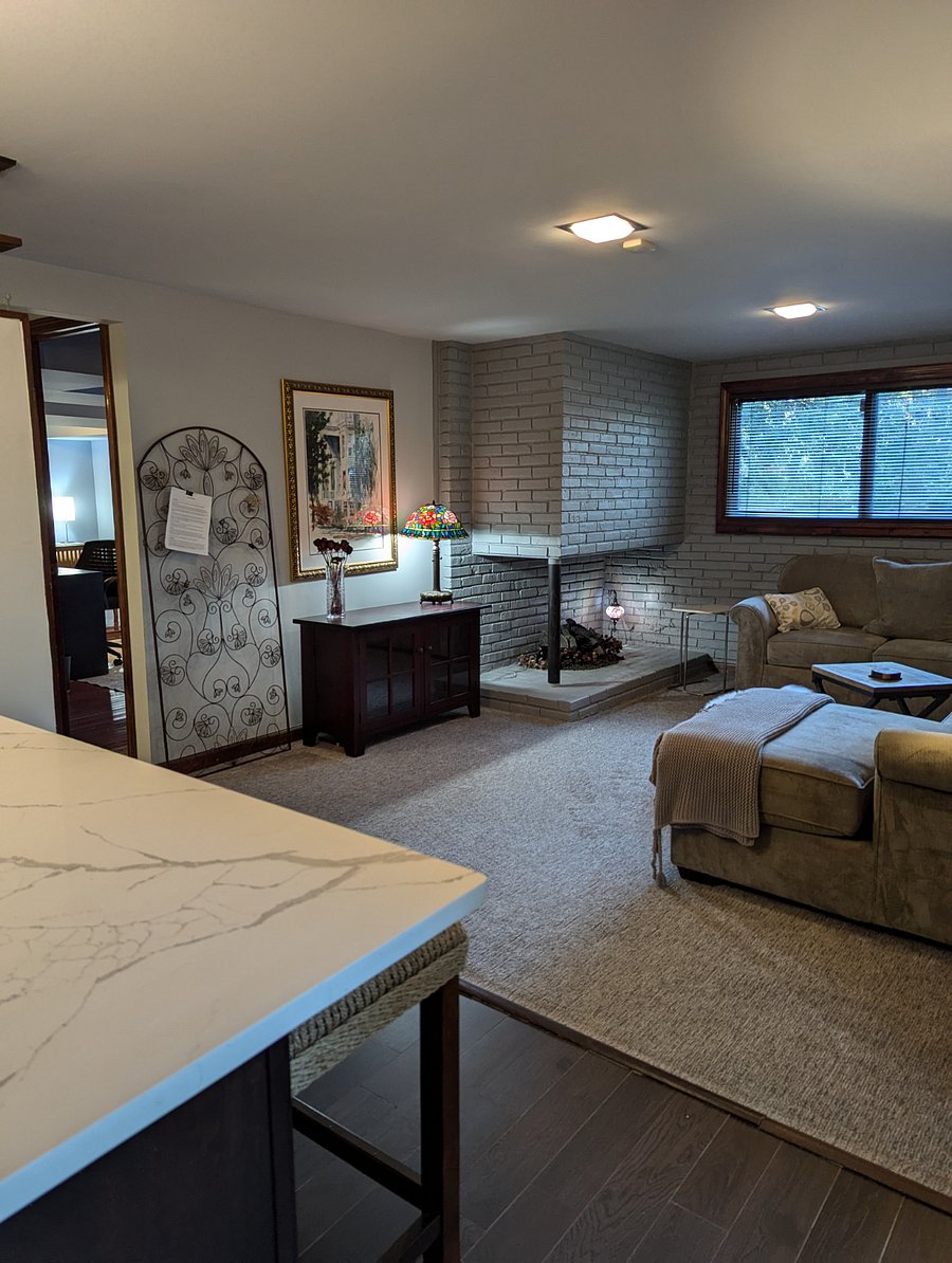 living room (media credenza if renter wants to bring a tv for the living room)