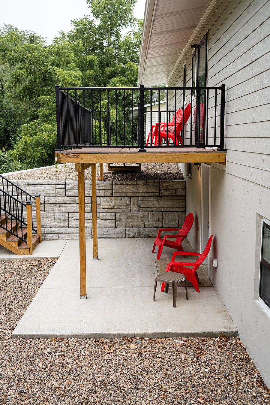 Covered patio