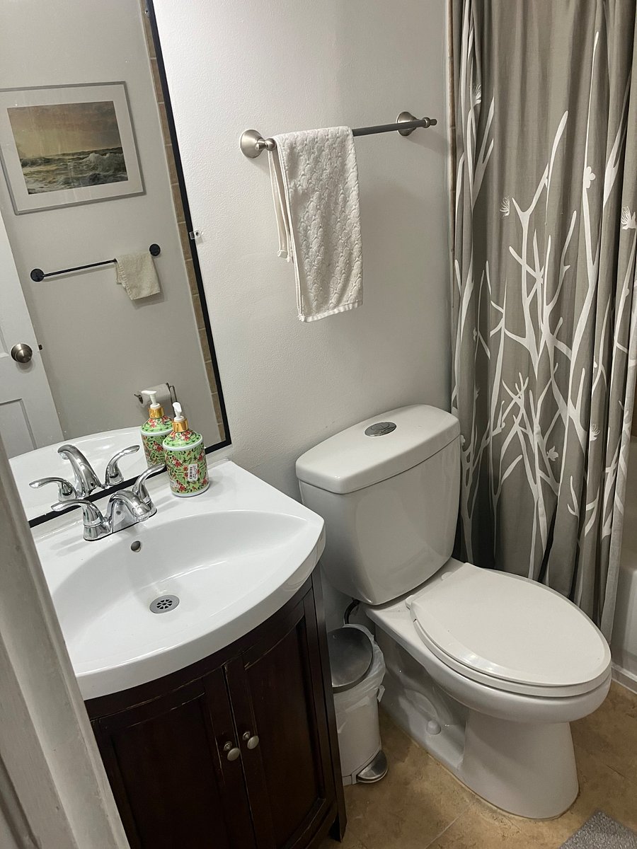 first floor hall bathroom