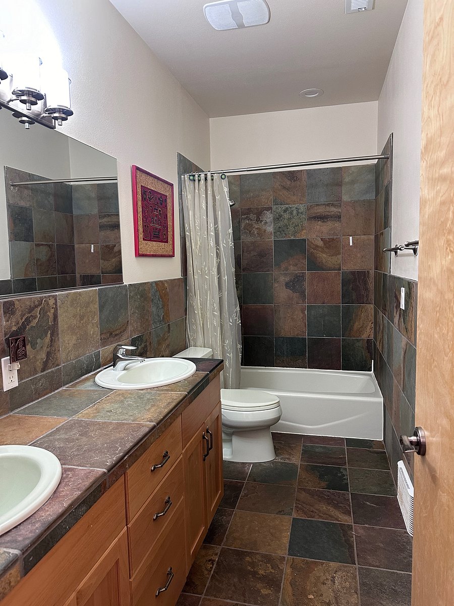 Lower level bathroom.