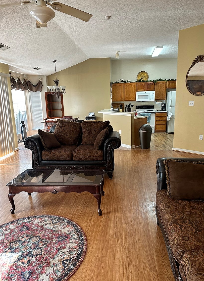 Den and dining room
