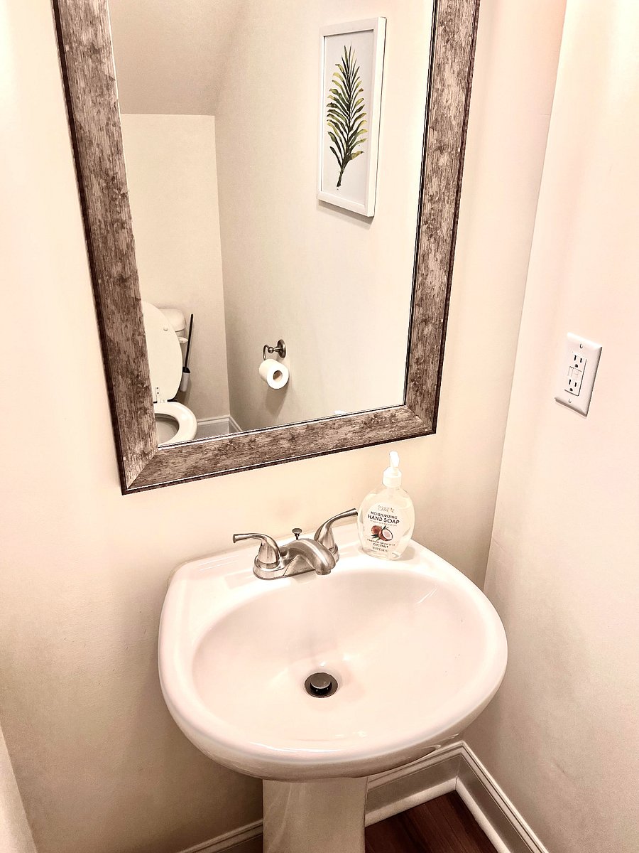 First floor restroom