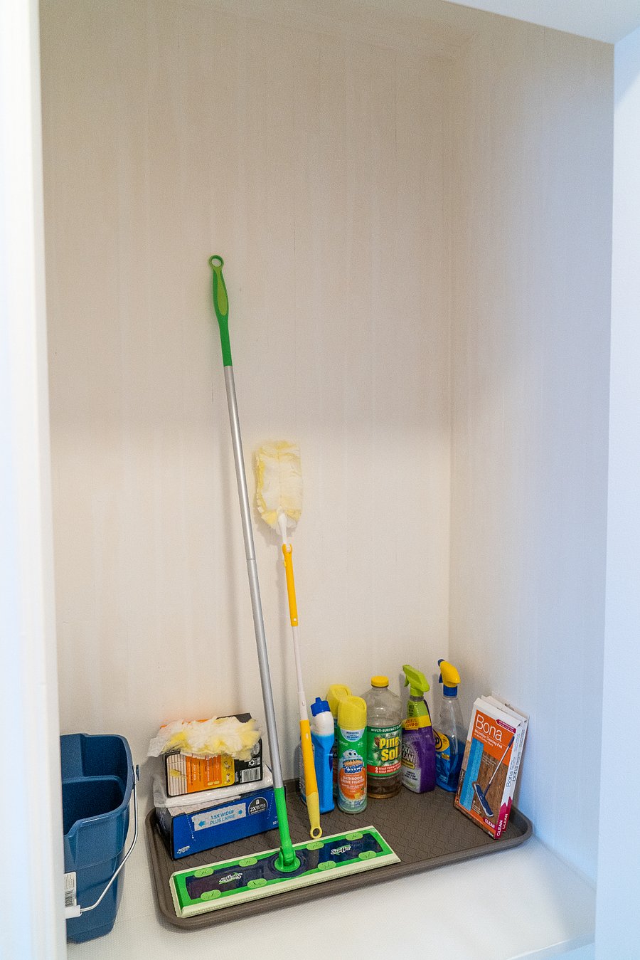 Main Closet - Cleaning Supplies