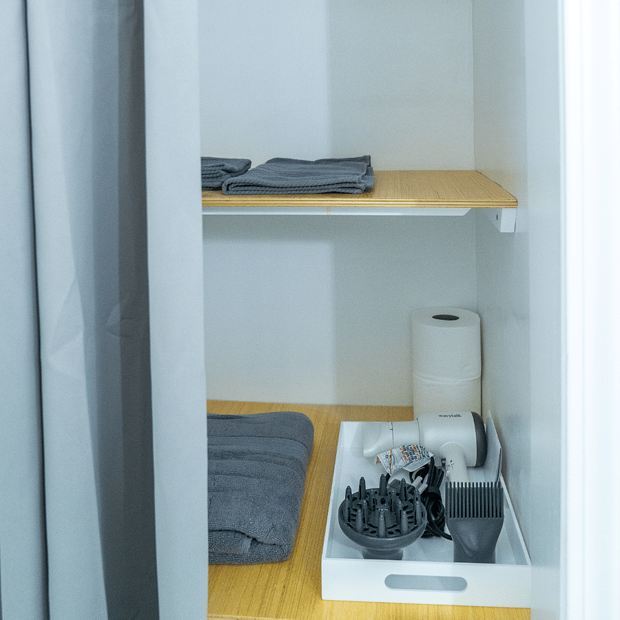 Bathroom - Closet Detail Hair Dryer