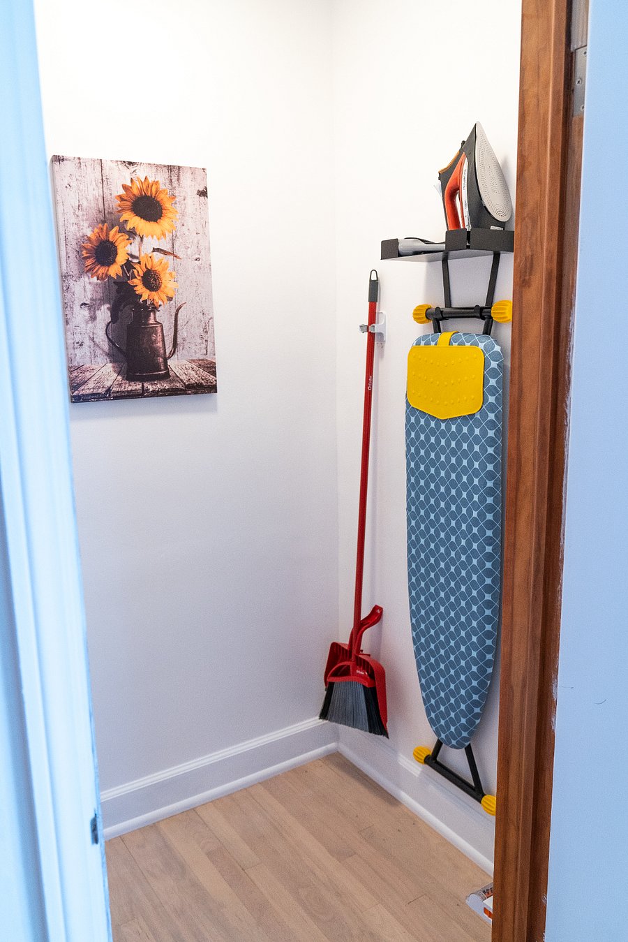 Main Closet - Cleaning Utensils & Ironing Equipment