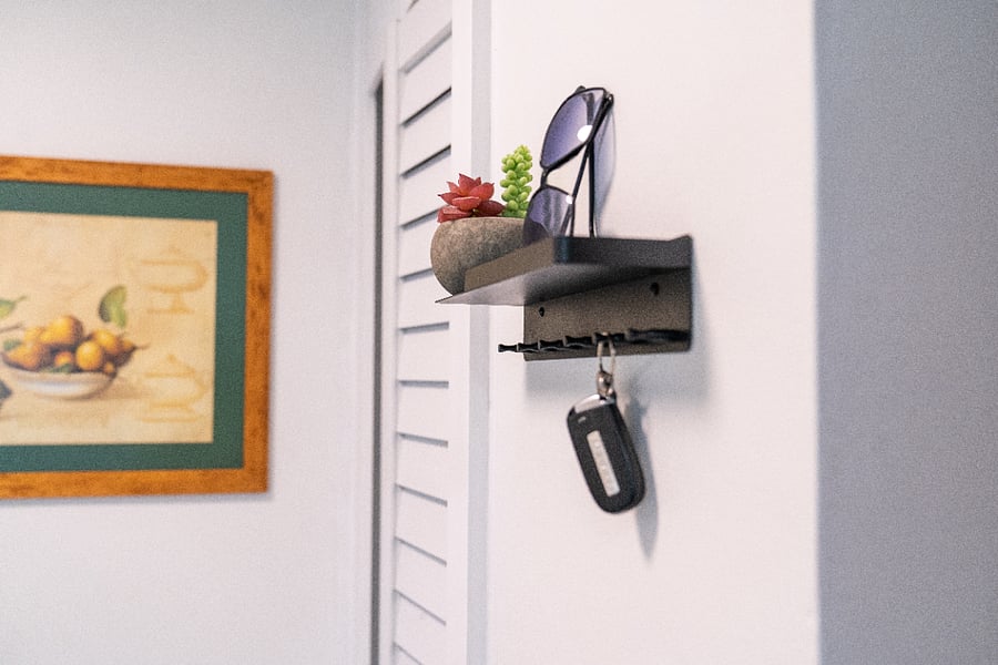 Entry Area - Key Holder Detail