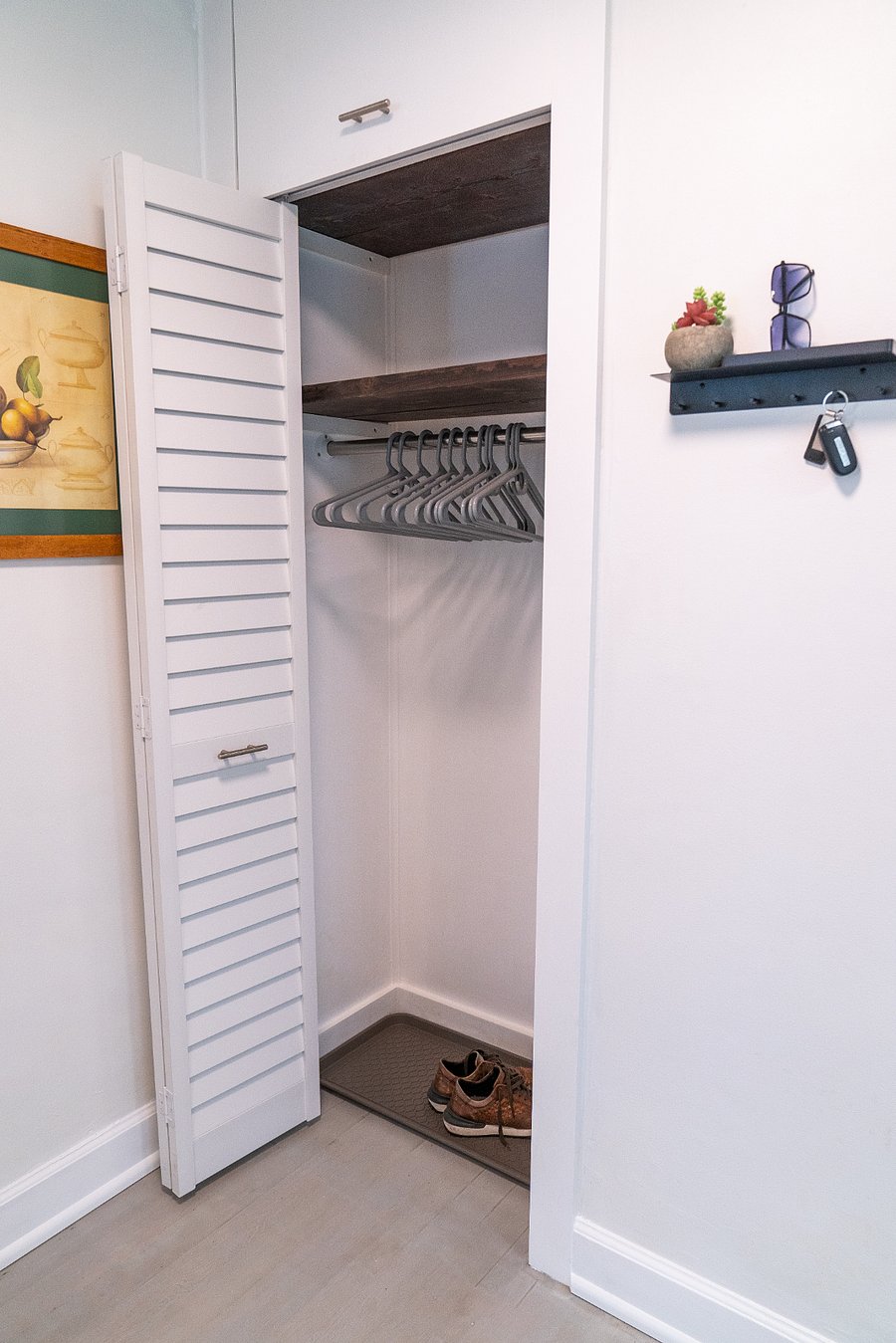 Entry Area - Coat/Shoe Closet