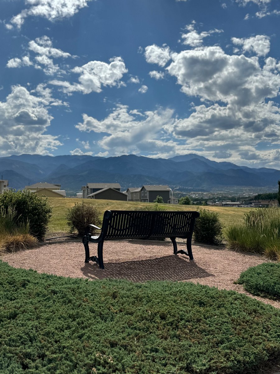 Views of the mountain range just steps from the front porch