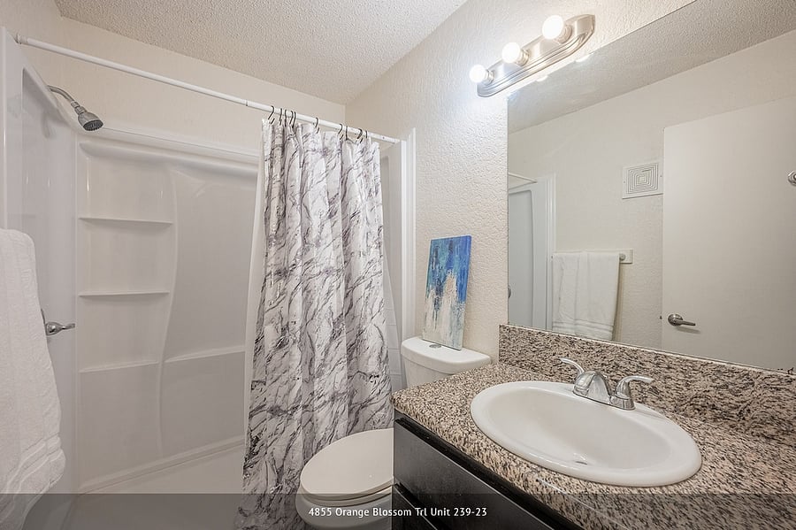 1 bedroom unit - toilet