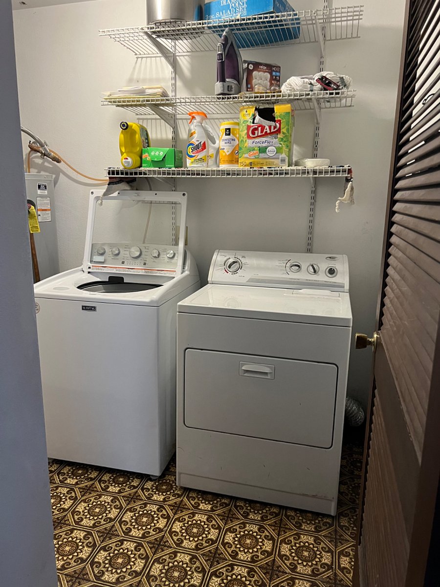 Shared laundry room