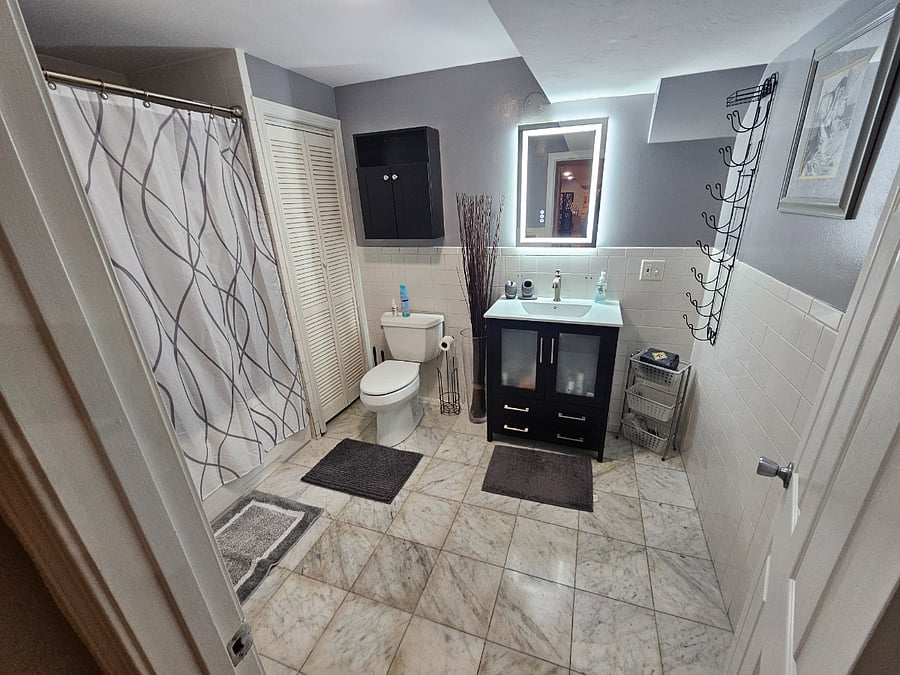 Bathroom #2 lower level