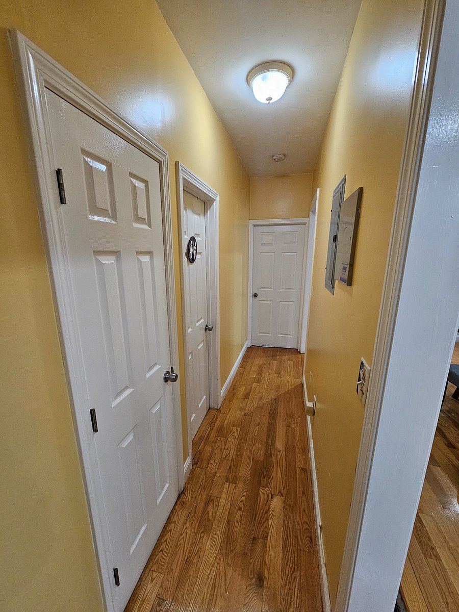 hallway for bedrooms 1 & 2 and bathroom #1 