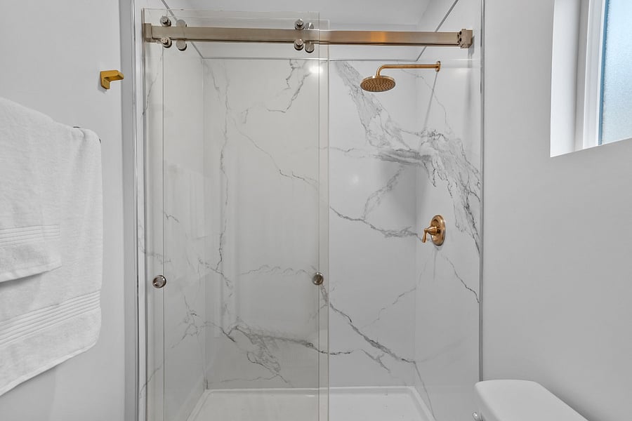 Walk in shower 