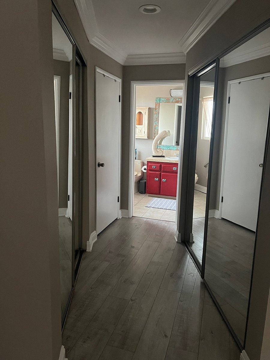 Master closets/ His and Hers