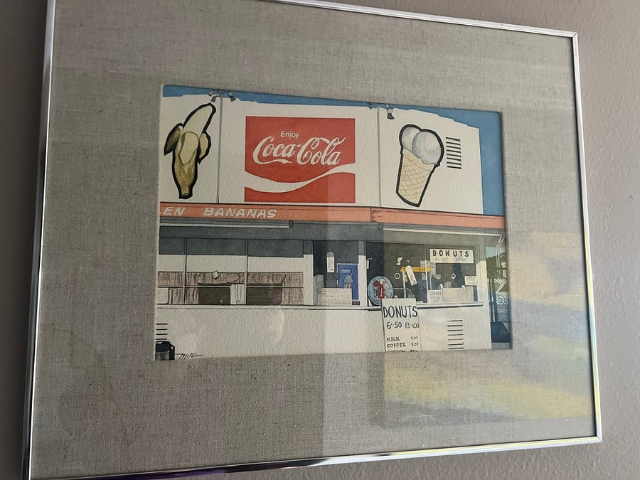 Artwork from local artists. 