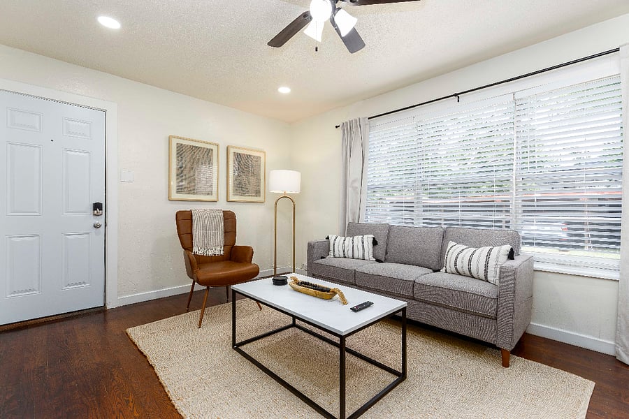 Comfy sofa and arm chair