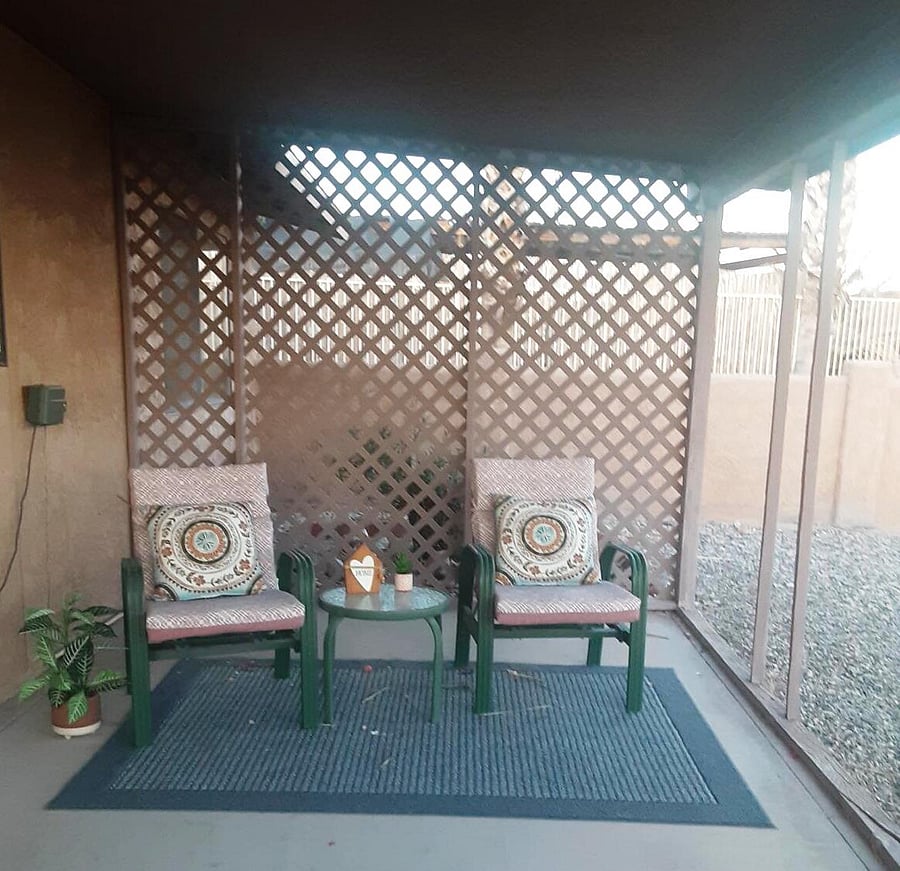 Outdoor Furniture with more in Garage