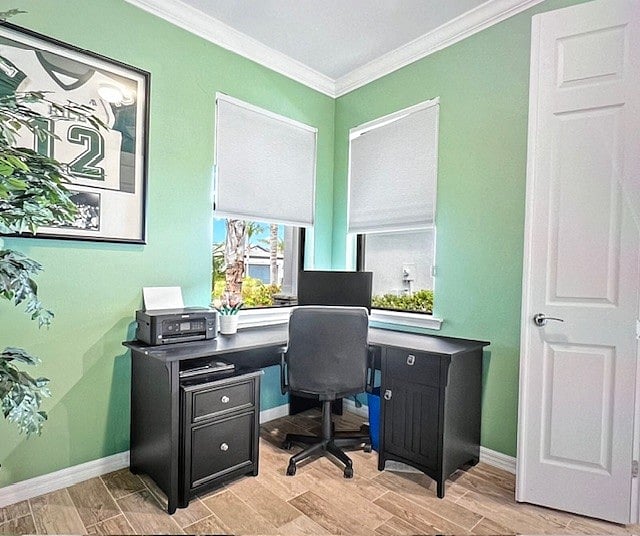 Home office with use of monitor & printer