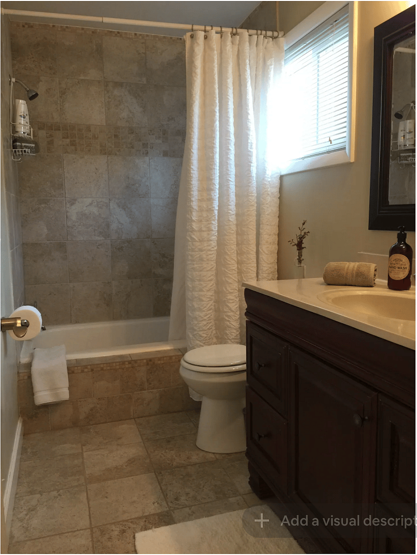 Bathroom #2- Upper level