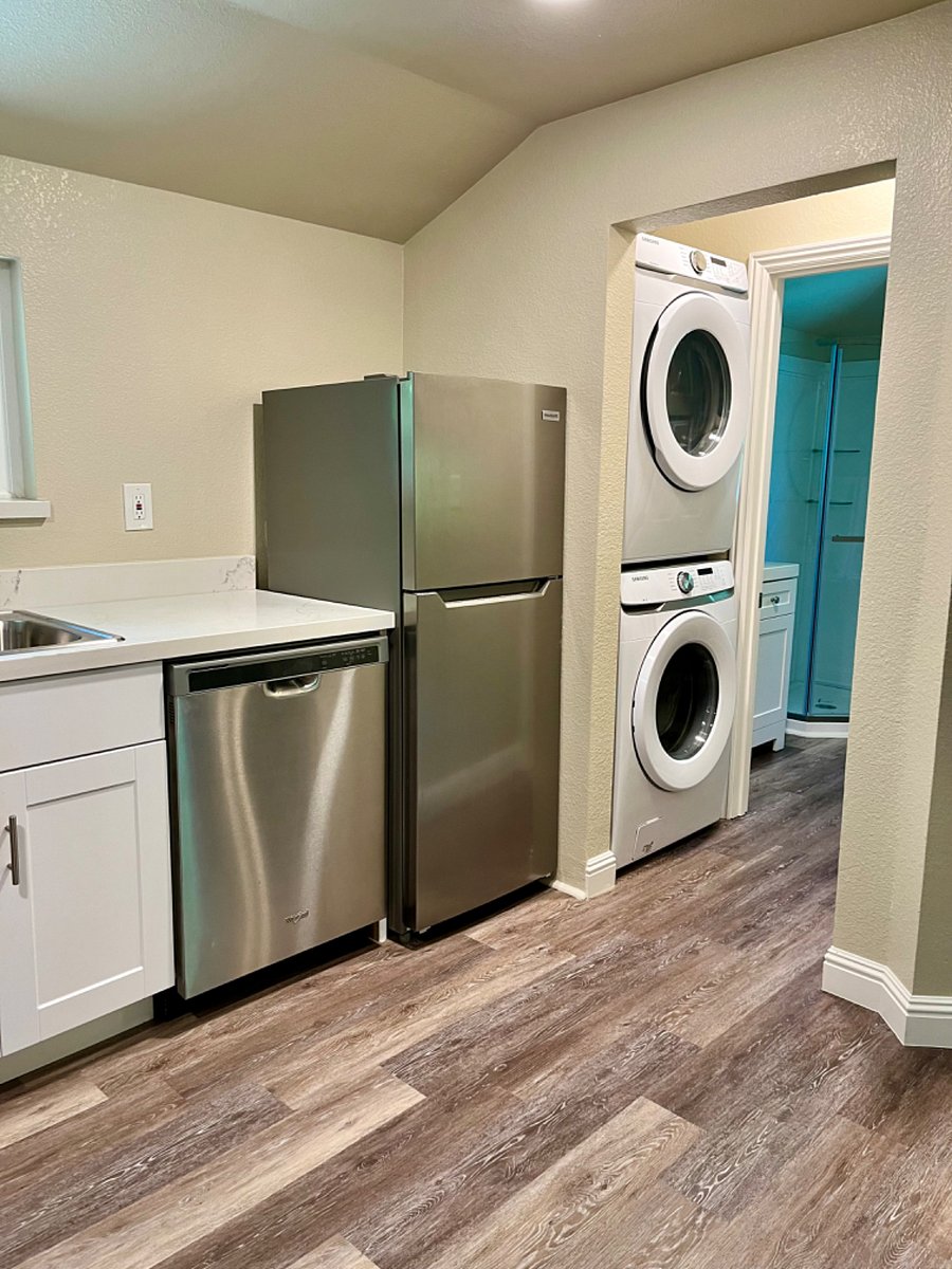 Full-Size Washer and Dryer