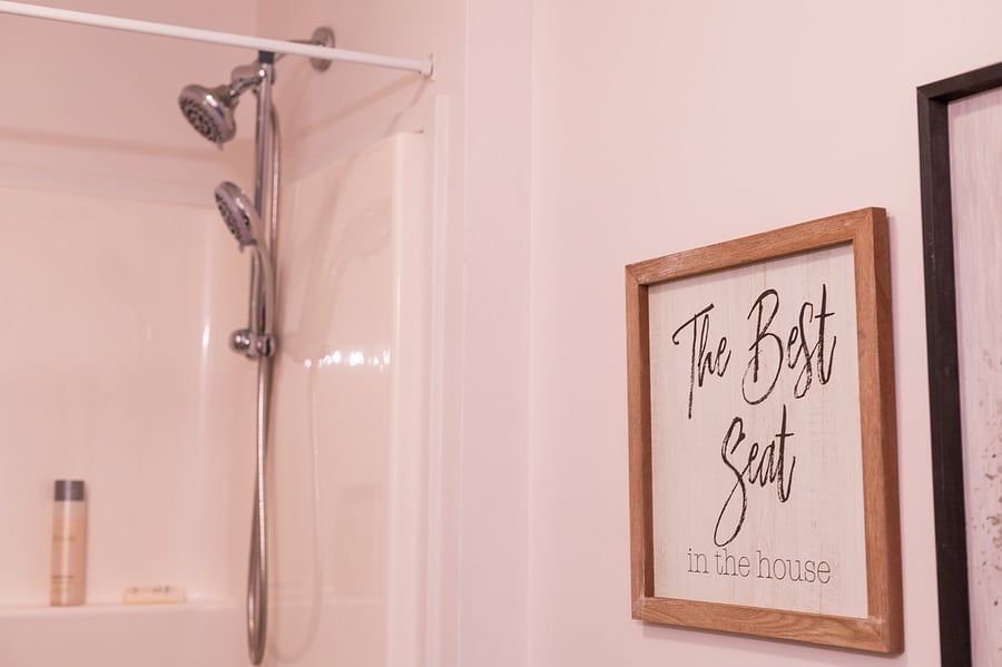 Private bathroom