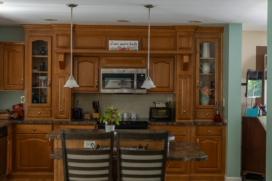 Shared kitchen space