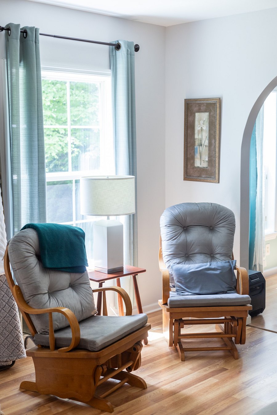 Shared living and dining room